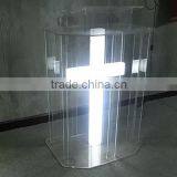 Unassembled Acrylic/lectern/pulpit/lucite/plexiglass/podium/led thumbnail-4