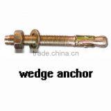 Wedge Anchors With White and Yellow Galvanized thumbnail-1