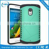 2 in 1 Rugged Shockproof Heavy Duty Slim Armor Cover Case for Moto X Play thumbnail-1