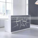 High End Marble Modern Curved Office Reception Desk