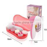 New Products Waterproof Face Skin Cleansing Brush Machine, Sonic Electric Facial Brush For Exfoliating And Massage
