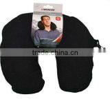 Army Black U Shape Comfort Travel Pillow Spring Clip Attachment