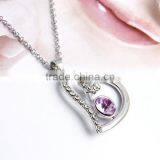 2014 Fashion Trend Elegant Dream Chasers Pendant Sapphire Necklace thumbnail-3