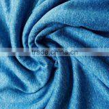100%poly Cationic Yarn Heather Jersey Fabric thumbnail-2