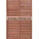 Outdoor Natural Wood Fence Fencing Panels Screen thumbnail-1