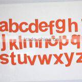 Fridge Decoration Educational Toys Fridge Magnet Solid Color Letters Lowercase Fridge Magnet Letters thumbnail-2