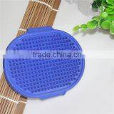 Pretty Rubber Pet Brush Pet Massage Brush for Dog thumbnail-1