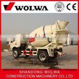 Mobile Truck Mixer With 2 Cubic Meter Mixed Volume thumbnail-1