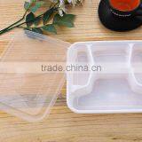 Wow Unbelieveable 1000ml Write Disposable Food Containers 4 Compartment With Clear Lid thumbnail-2