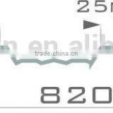 Plastic Polycarbonate Corrugated Sheet for Greenhouse Roof (Pearly RED TRIMDEK) thumbnail-6