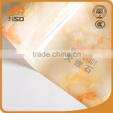 Cold Lamination Membrane Sheet Marble Design High Gloss Pvc Self Adhesive Film thumbnail-1