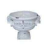 White Modern Ceramic Vase for Flower Decoration thumbnail-1