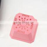 Thicken Colorful Square Plastic Plant Pot for Decoration of Home Office Desk Garden Flower Shop thumbnail-4