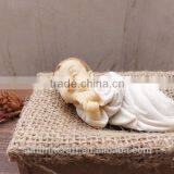 New Born Jesus Christmas Resin Baby Jesus Figurine thumbnail-2