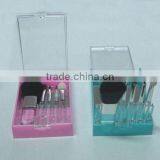Plastic Cosmetic Brush Set