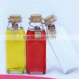 Clear Glass Juice Bottle / Glass Milk Bottle thumbnail-2