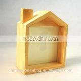 Refined Small House Shape Wooden Photo Frame thumbnail-3