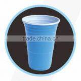 Blue Color Disposable Colored Plastic PP Beverage Cups 425ml /10g
