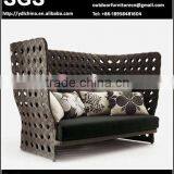 OEM Factory Custom Make SGS HDPE Rattan Wicker Sofa Lounge thumbnail-1