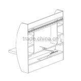 MDF Wood Table Multiple Functions Home Furniture Wall Mounted Desk Living Room Computer Wall Mounted Desk thumbnail-5