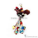 Handmade Vibrant Fabric Animal-shaped Keychain, Promotional Keychain, Souvenir Keychain thumbnail-5