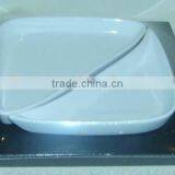 Set of 3 Porcelain Snack Plate Snack Plate Snack Tray thumbnail-1