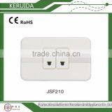 Cheap Plastic Panel 2 Gang 2 Way Hdmi Wall Panel Mounted Socket thumbnail-1