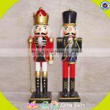 Wholesale Wonderful Household Decoration Red Wooden Nutcracker,delicate Red Wooden Nutcracker ,best Gift Nutcracker W02A009 thumbnail-5
