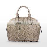 Insignia Snake Skin pu Custom Tote Bag thumbnail-3