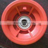 Wheelbarrow Hand Trolley PU Rubber Wheel Plastic Spoke thumbnail-2