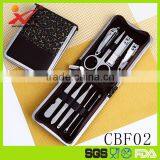 CBF02 OEM Factory Price Newly 9 Pcs Stainless Steel Nail Manicure Sets thumbnail-1