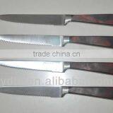 High Quality 4PCS Steak Knife Set With Rubber Wood Stored Box thumbnail-4