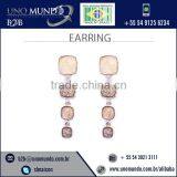 Attractive Design Stone Earrings Available From Reputed Manufacturer thumbnail-1