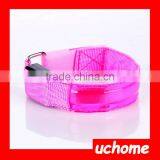 UCHOME Manufacture Directly Sell Reflective Armband Snap Wrap Arm Band,Colorful Flashing Armband With LED Light Arm Band thumbnail-4