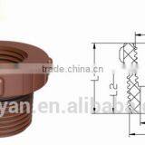 TY High Quality PP Threaded Pipes&fittings FEMALE MALE ADAPTER Eco-friendly Cheap Price Full Size Factory Price List Discount thumbnail-1