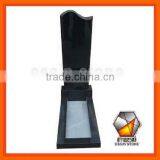 Black Granite Tombstone TS012 thumbnail-1
