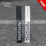Woven Zipper Puller Design With Logo For Clothes thumbnail-2