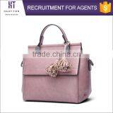 New Style Vintage Ladies Tassel Tote Shoulder Handbags Hot Sale Fashion Women Genuine Split Cow Leather Shoulder Bags With Strap thumbnail-3