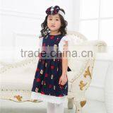 New Arrival Elegant Girls Cotton Floral Birthday Party Dress Names With Pictures thumbnail-3
