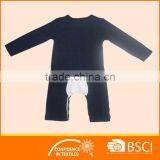 New Baby Clothes Cartoon Giraffe Long Sleeved Striped Soft Cotton Baby Romper thumbnail-2