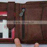 Fashion Men Cowhide Skin Purse Leather Wallet for Men thumbnail-4