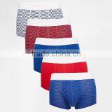 Squiggle Stripe Print Satin Boxer Shorts Cheap Bulk Wholesale Boxer Shorts