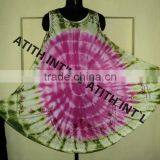 RAYON CREPE UMBRELLA DRESS