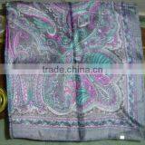 100 % SILK PRINTED SCARF