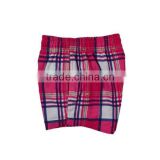 Low Price China Supplier Ladys Short 100% Polyester Lattice Printed Women Board Shorts thumbnail-4