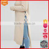 Latest Design Long Sleeves Loose Pullover Plus Size Sweater for Ladies thumbnail-3