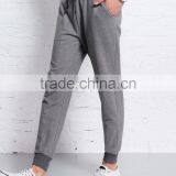 Custom 100% Cotton Trendy Plain Wholesale Men Jogger Sweatpants thumbnail-2