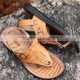 Zm35292a Summer Men Shoe Wholesale Men pu Leather Flip Flop Sandal thumbnail-4