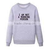 Wholesale High Quality Winter Sweatshirt Printing no Hood Sweatshirt Plus Size thumbnail-2