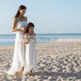 High Quality Summer Long Dress Chiffon New Style Long Dress Chiffon New Style Mommy and me Maxi Dress thumbnail-1